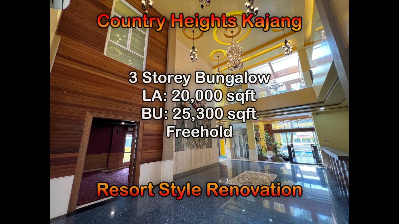 Resort Style Bungalow at Country Heights Kajang Selangor