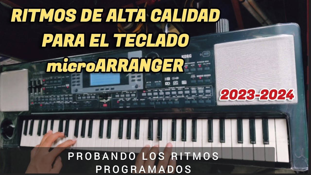VENTA DE RITMOS VARIADOS PARA EL KORG micro ARRANGER