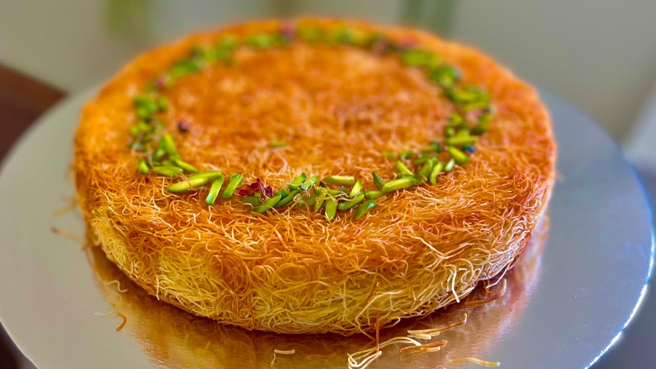 The perfect Kunafa Recipe Crispy and Silky | Cream Filled Kunafa Recipe Ramadan Dessert