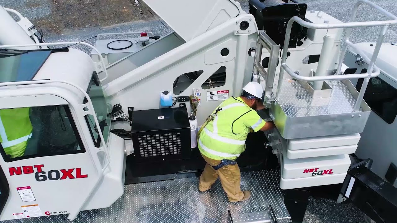 NBT60XL Hydraulically Removable Counterweights
