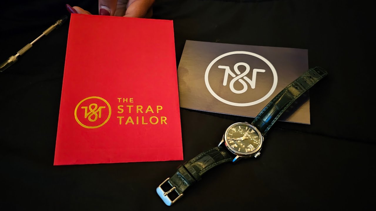 Getting my BeSpoke watch from the Strap Tailor!!!