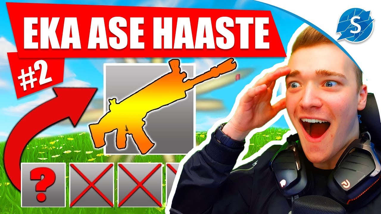 ☆ EKA ASE HAASTE # 2 - Fortnite Suomi ☆