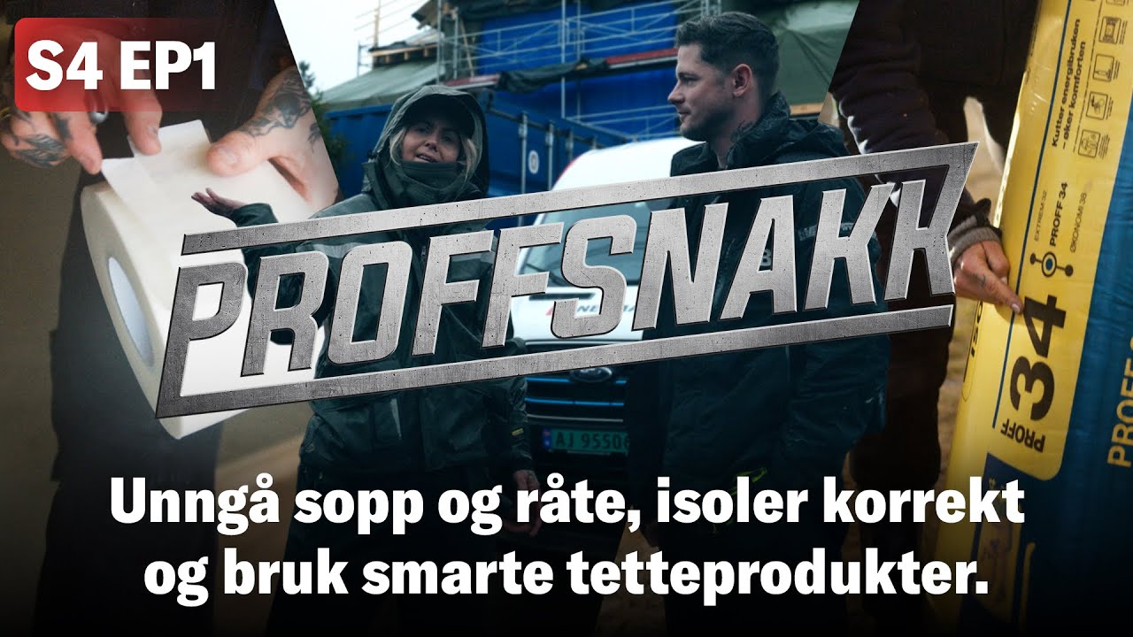 SINTEF om nye energikrav! Hvordan tette rundt vindu? Unng&aring; r&aring;te p&aring; kledning | Proffsnakk S4E1