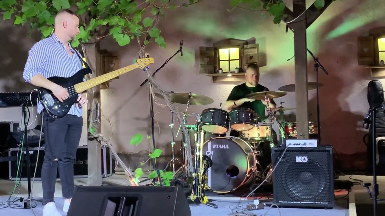 Gudics Twins solo at the Peet Project gig (Marcell&Martin Gudics)