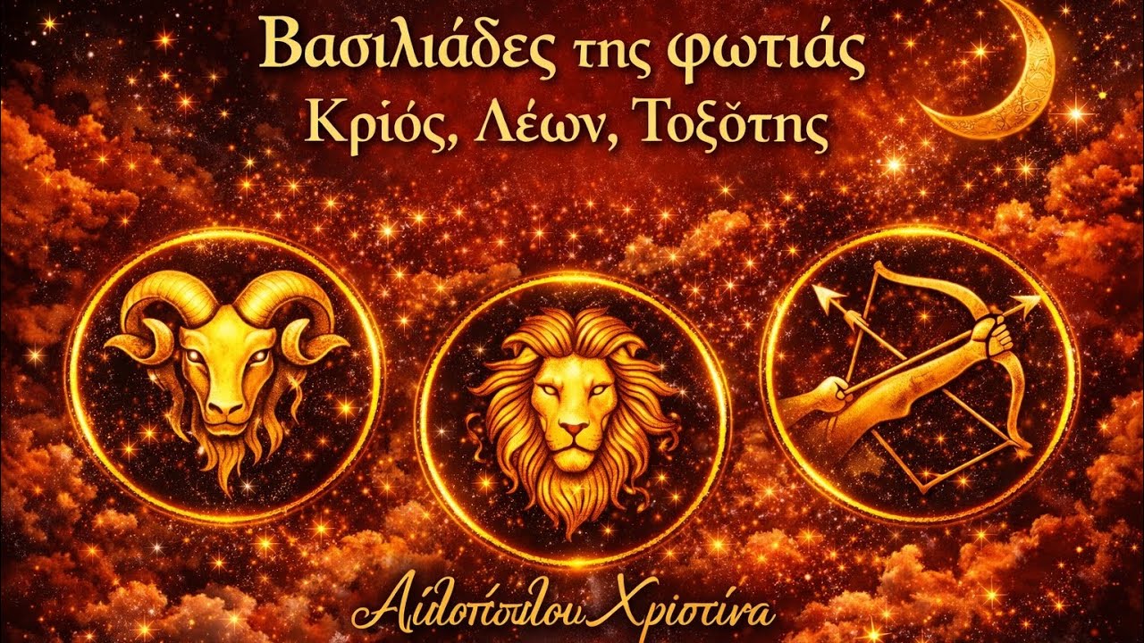 💌 3-4 Φεβρουαρίου, Βασιλιάδες της Φωτιάς, Κριός♈️ Λέων♌️ Τοξότης♐️ γενικές ενέργειες στην ζωή σας. 