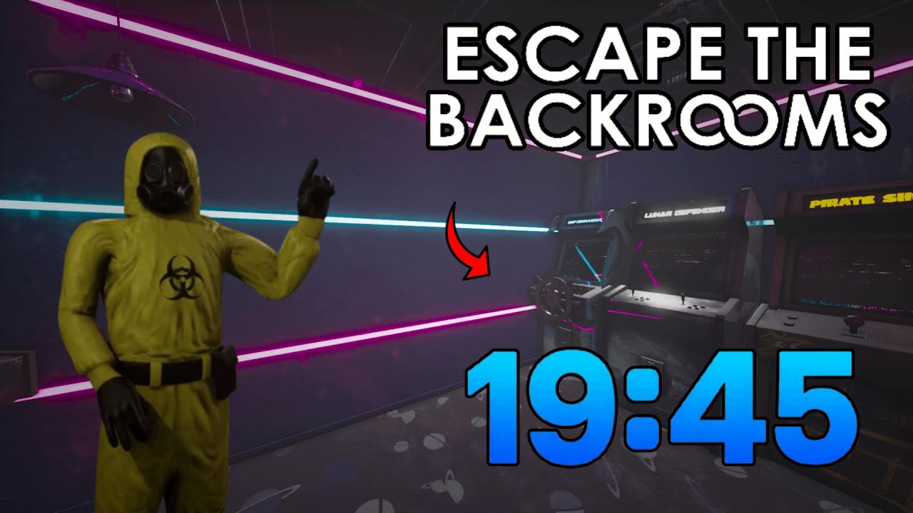 Escape The Backrooms Duo Speedrun in 19:45