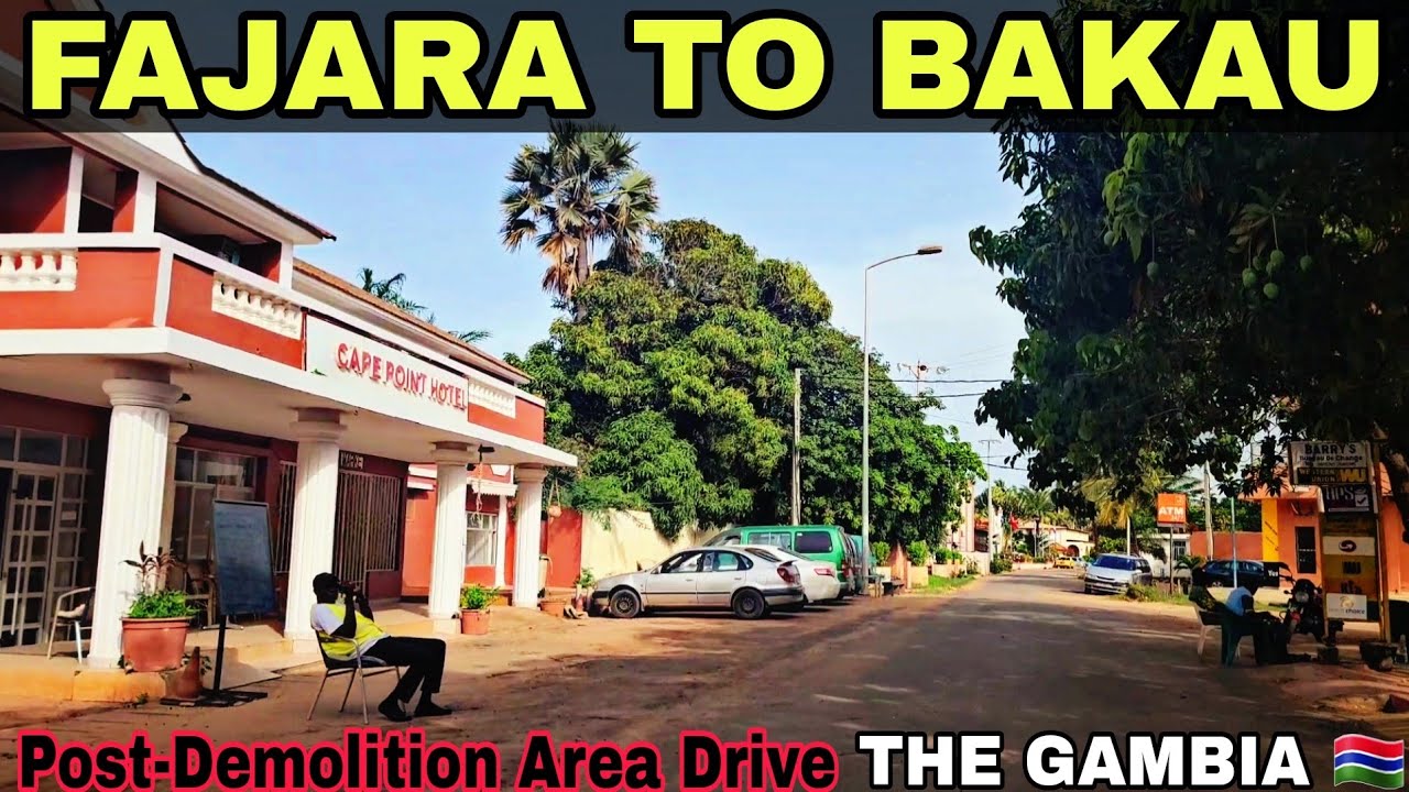 Fajara Emporium to Bakau Fish Market: Latest Updates Bakau Craft Market and Cape Point Drive Gambia