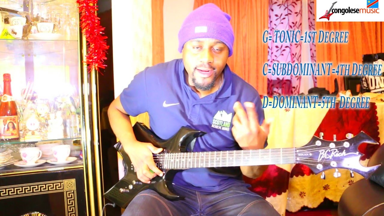 SEBEN DENTENTE GUITAR TUTORIAL By CONGOLESEMUSIC