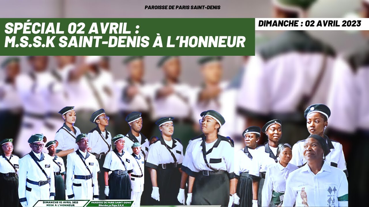 SPÉCIAL 02 AVRIL : MSSK SAINT DENIS EXERCICES ET DÉFILÉ