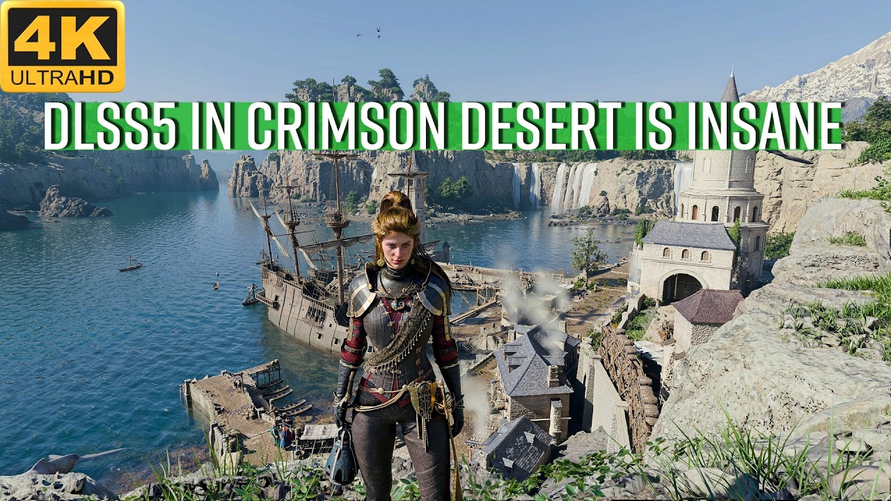 INSANE GRAPHICS | DLSS5 in Crimson Desert Gameplay with mods | RTX 5090 | 7800X3D