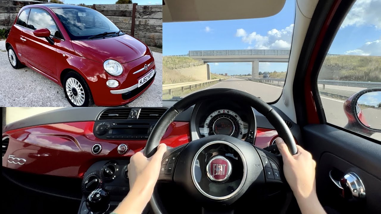 2012 Fiat 500 1.2L Lounge | POV TEST DRIVE + WALK AROUND