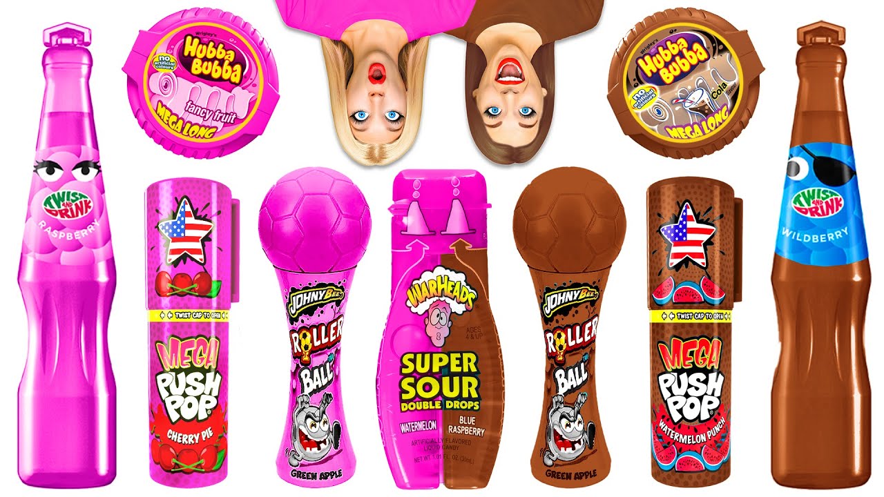 Pink Food vs Chocolate Food Challenge | Crazy Challenge by Multi DO Fun