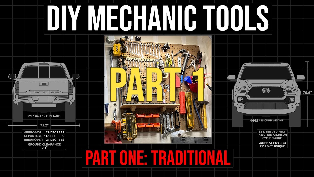 DIY Mechanic Tools  - Part One: Traditional Tools