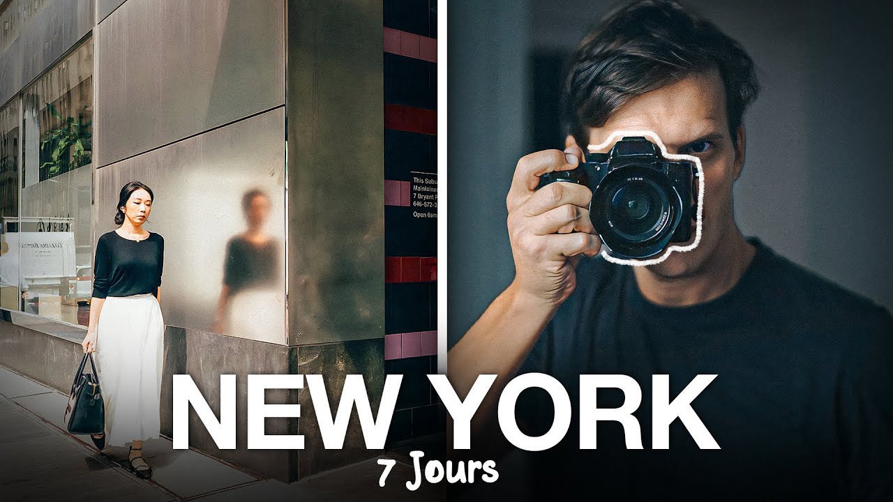 J’ai photographié NEW YORK pendant 1 semaine (j’ai tout filmé)