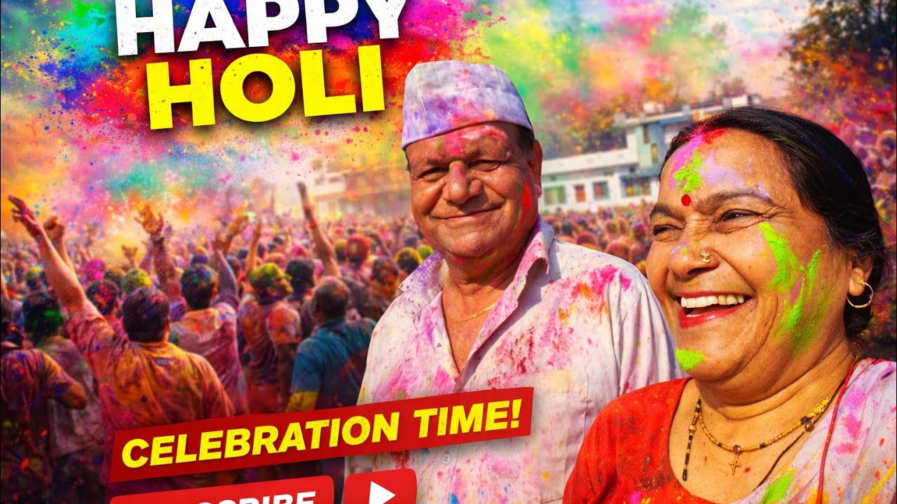 Full holi festival celebration vlog 😇😇😇😇😇