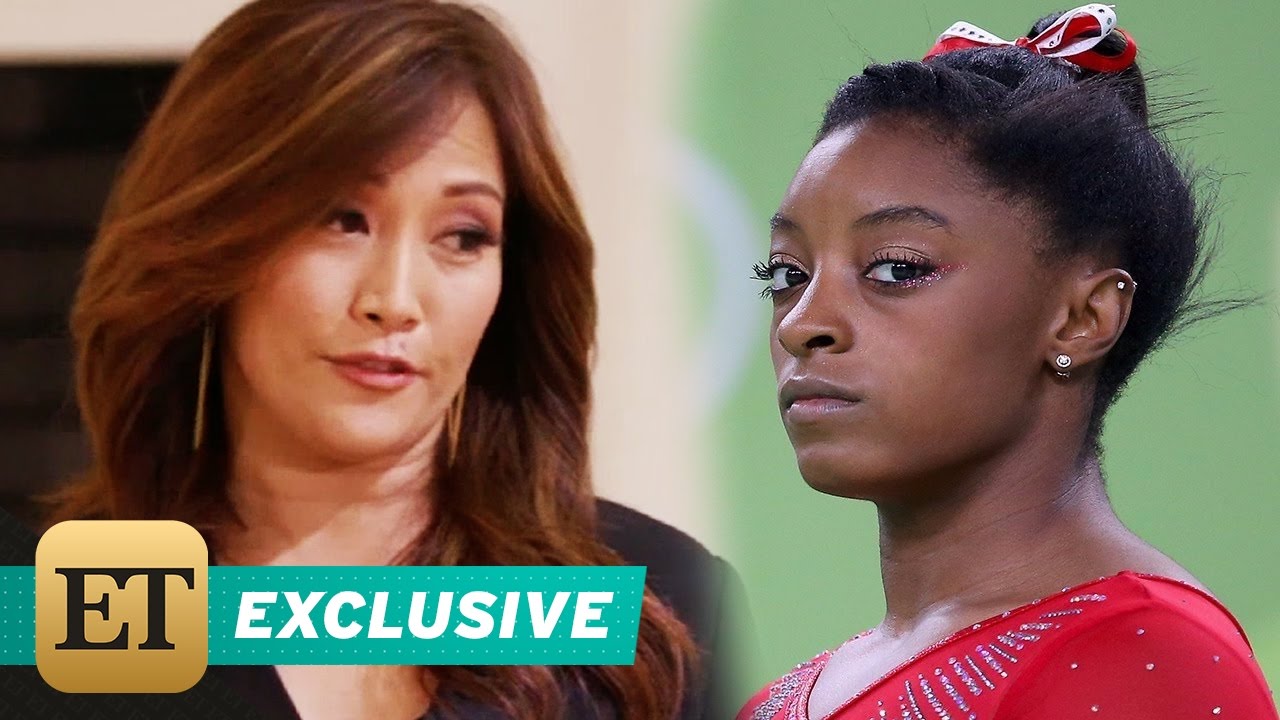 EXCLUSIVE: 'DWTS' Judge Carrie Ann Inaba Visits Simone Biles After Viral 'Smiling' Comment - Watc&hellip;