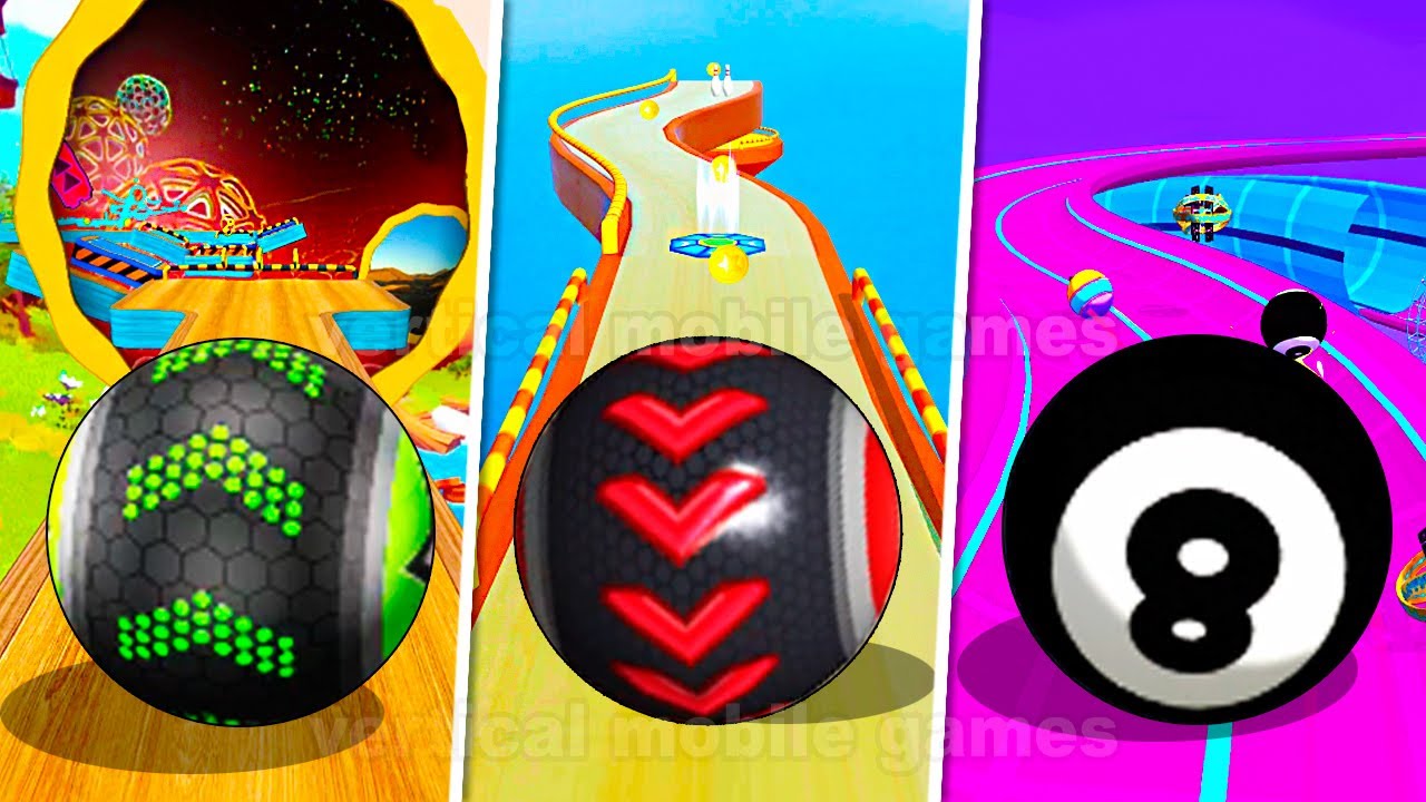 Going Balls vs Flying Balls 3D vs 3D Ball Run - Which of these ball games is the best?