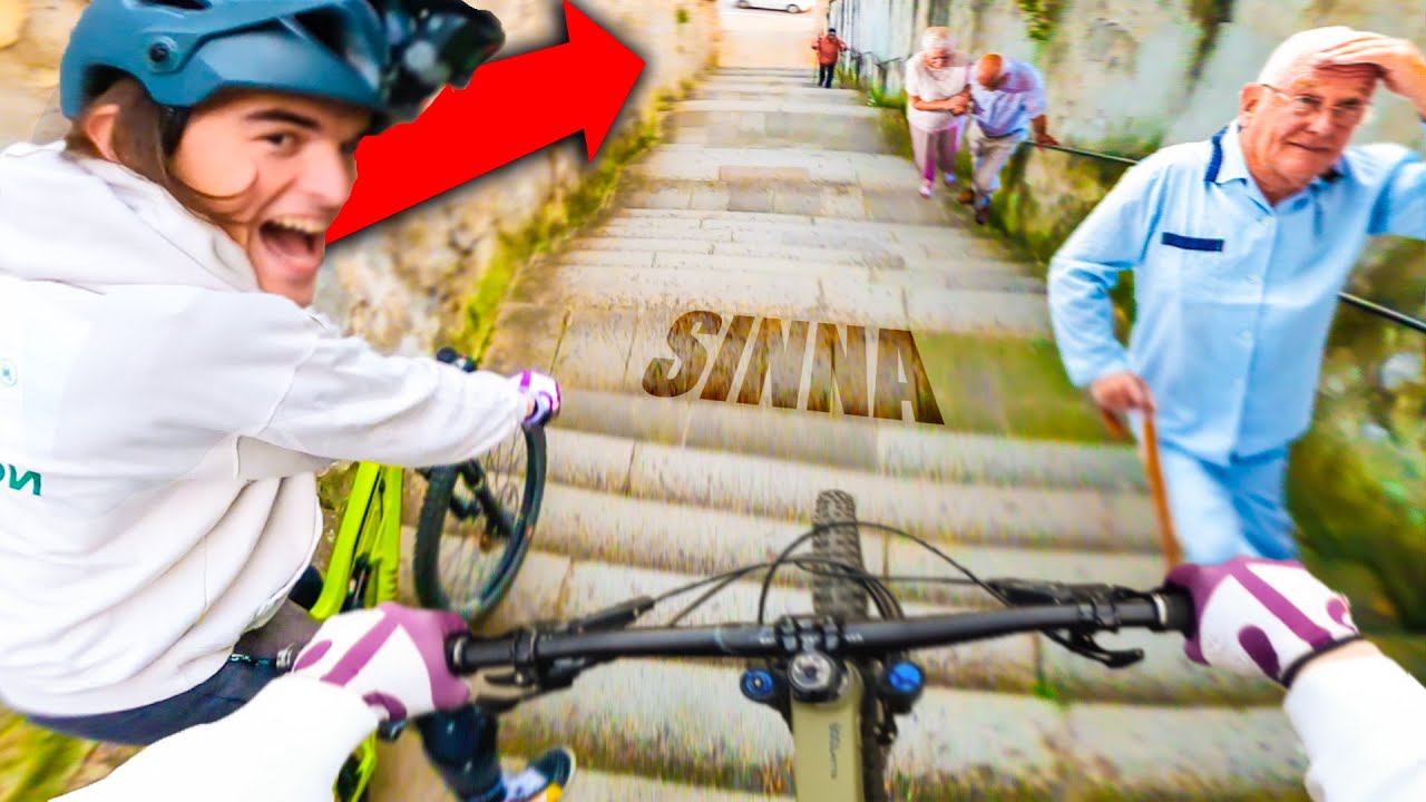 SPAVENTIAMO I VECCHI SULLE SCALE DI VICENZA con @SINNAGGAGGHIRI
