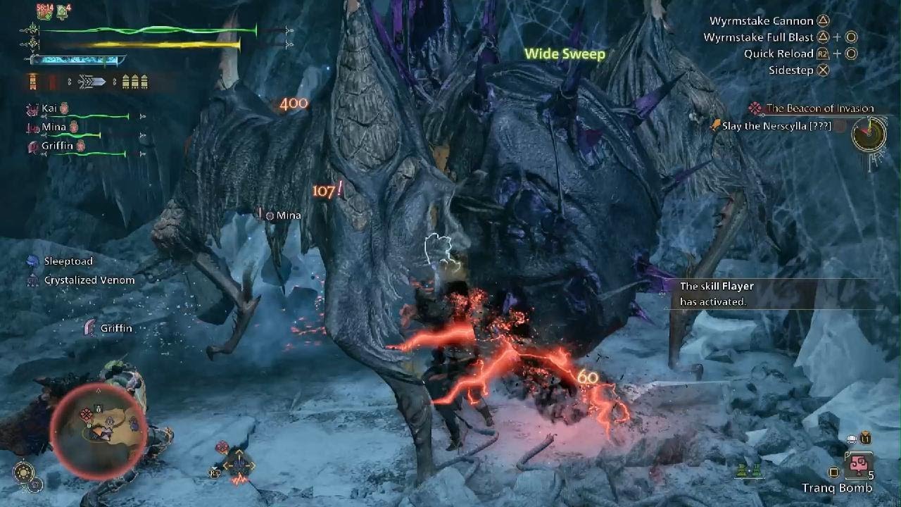 Monster Hunter Wilds - Nerscylla Clone first encounter