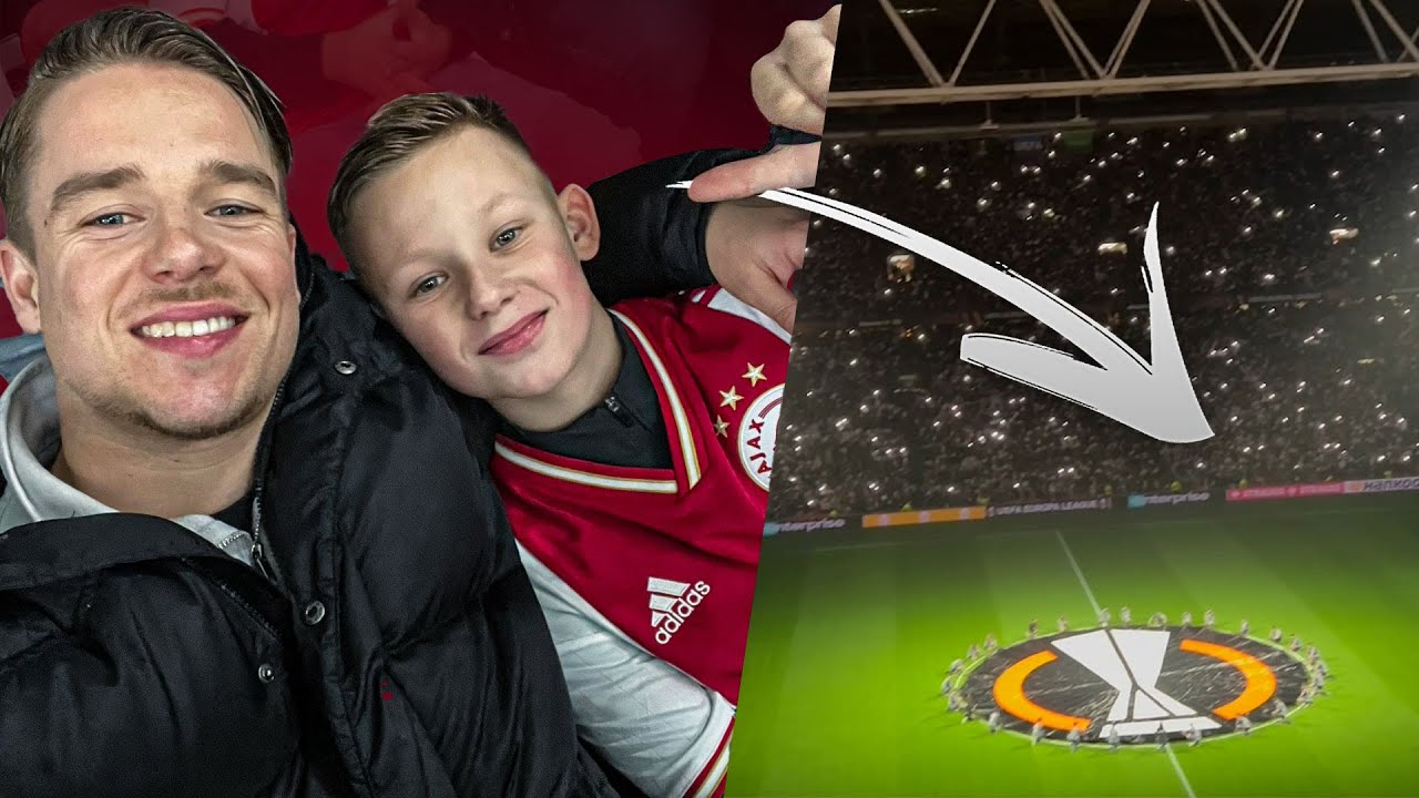 Met Raffie naar Europese wedstrijd 😍