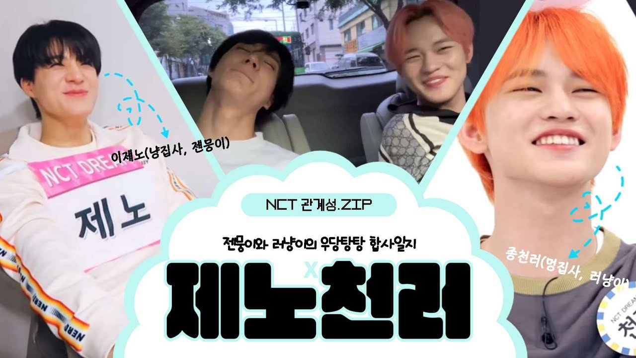 [NCT DREAM] '젠집사와 러냥이' 제노×천러 관계성🐶🐱 | "항상 한결같은 너의 모습이 좋아" | 엔시티 관계성.ZIP