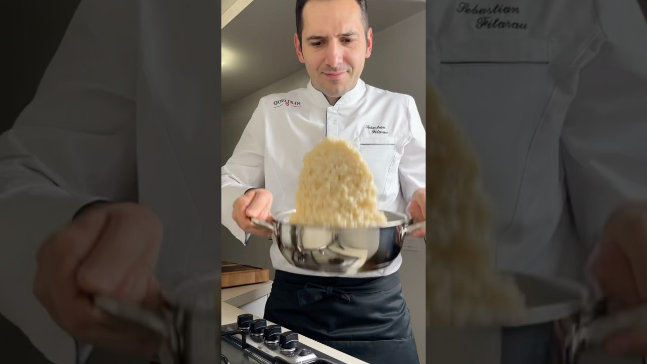 Voglia di Risotto al parmigiano e aceto balsamico🤤 #sebastianfitarau