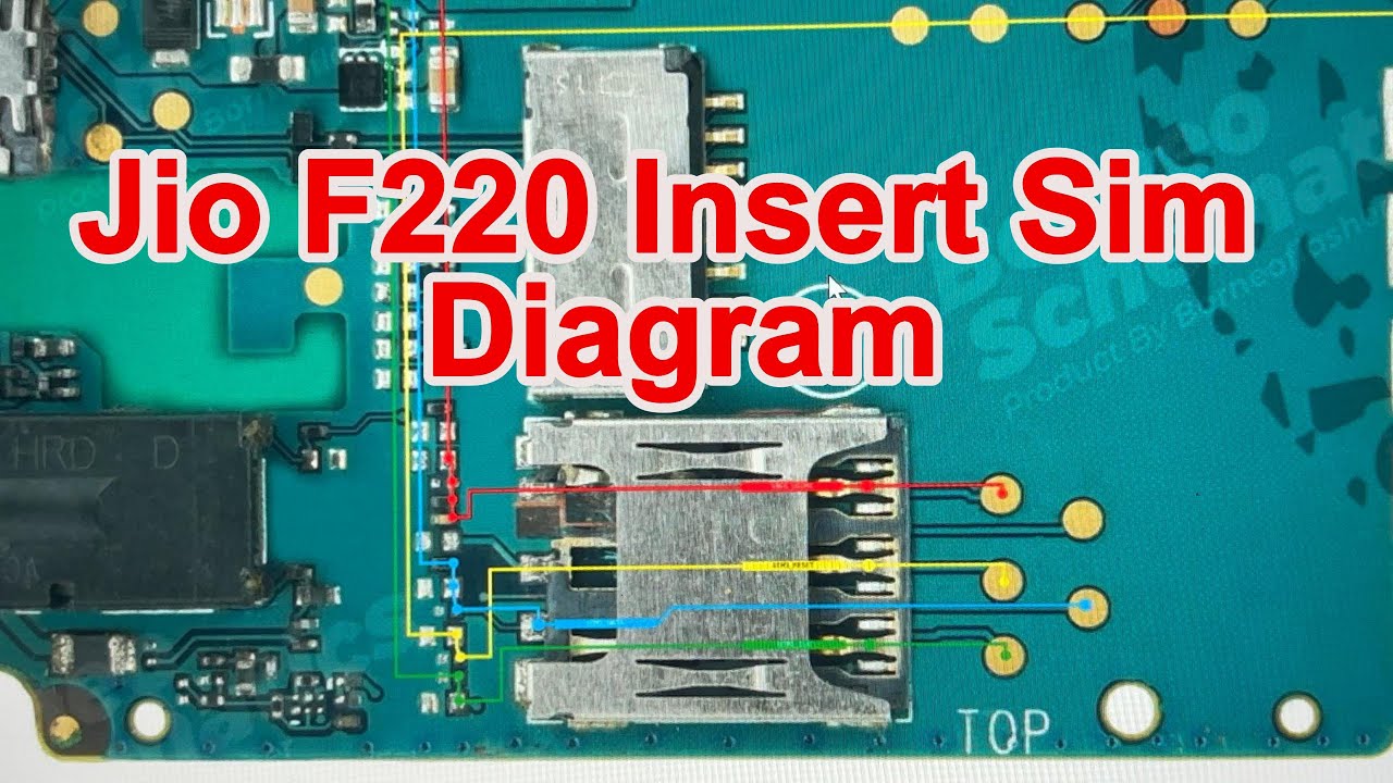 || Jio F220 Insert Sim Diagram || Jio F220 No Sim Way Solution Diagram ||