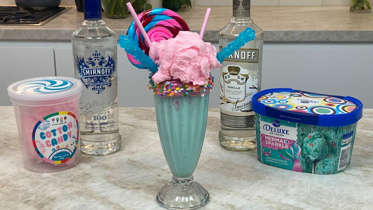 Cotton Candy Freak-Shake