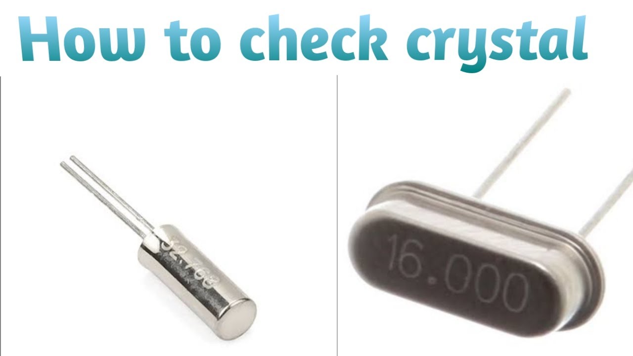 how to check rtc crystal oscillator with multimeter in bangla