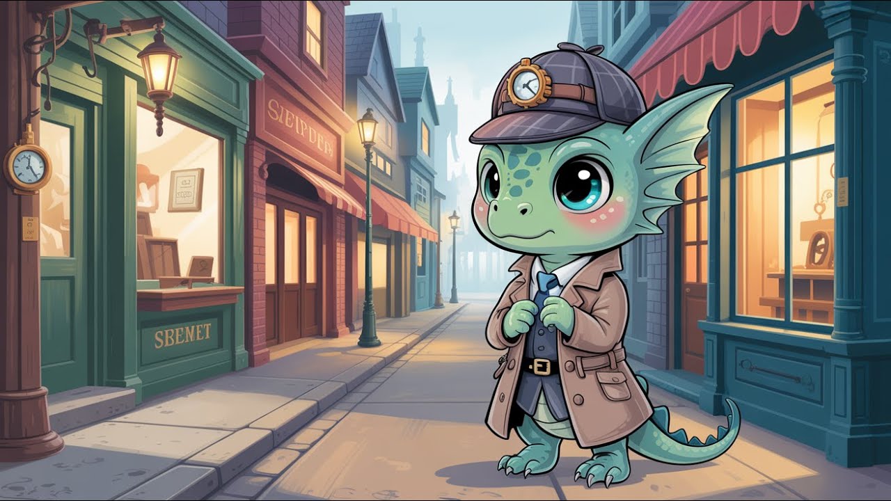 The Street That Forgot Its Name 🏮 | Uplifting Cozy Celtic Steampunk Folk (Detective Glint)