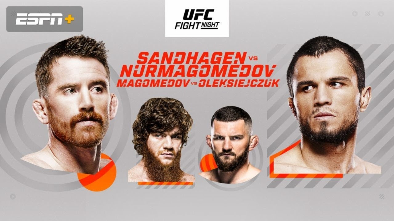 UFC ABU DHABI LIVE SANDHAGEN VS NURMAGOMEDOV LIVESTREAM & FULL FIGHT NIGHT COMPANION