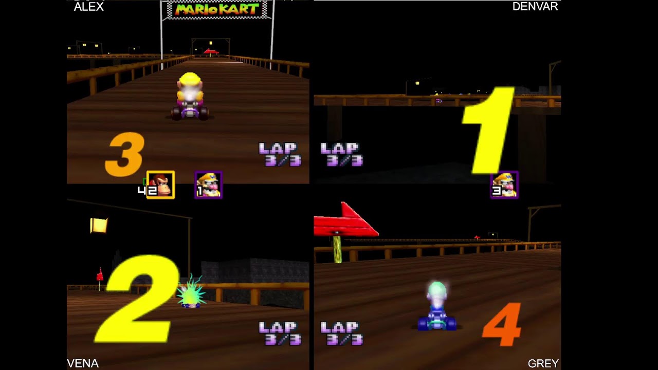 Mario Kart 64 Online (alex-denvar-vena-jabon)