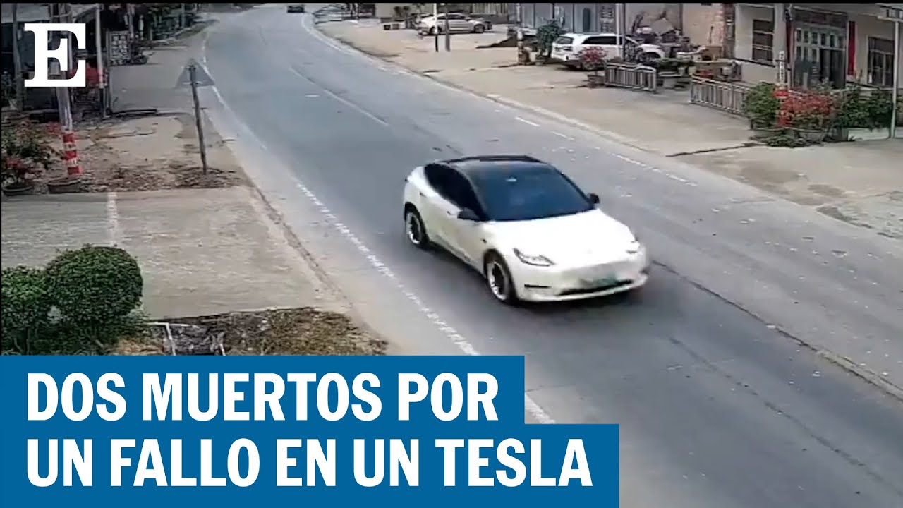Un Tesla mata a dos personas por un fallo en el software del coche en China | EL PA&Iacute;S