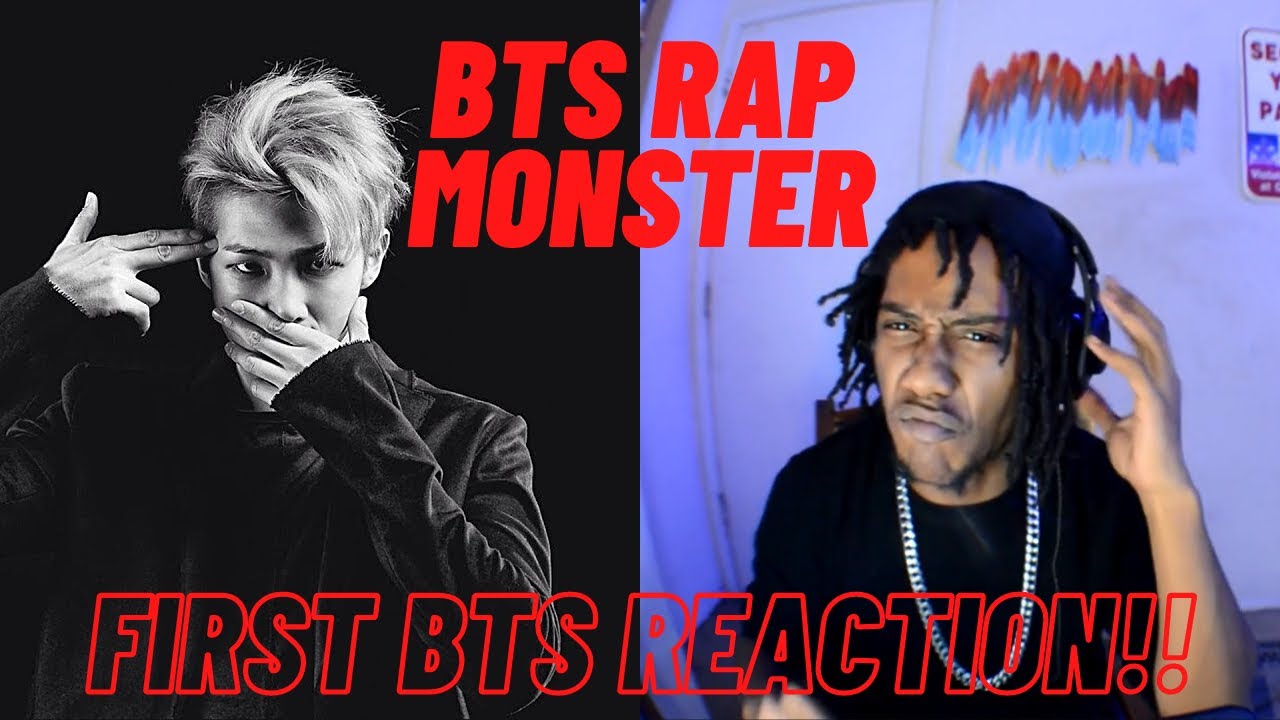 BTS Rap Monster (랩몬스터) - Joke 농담 FIRST REACTION #bts #btsreaction #btsarmy