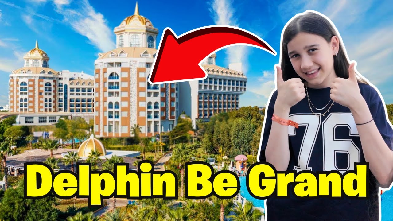 Delphin Be Grand Resort Otel Turu! 😍 Arıgiller ile Tatilin Her Köşesini Keşfet!