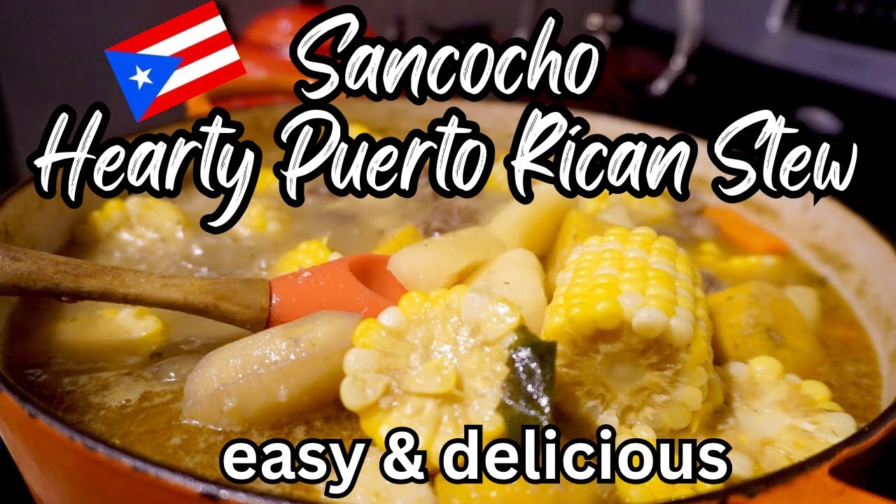 Authentic Puerto Rican Sancocho | Hearty Puerto Rican Stew