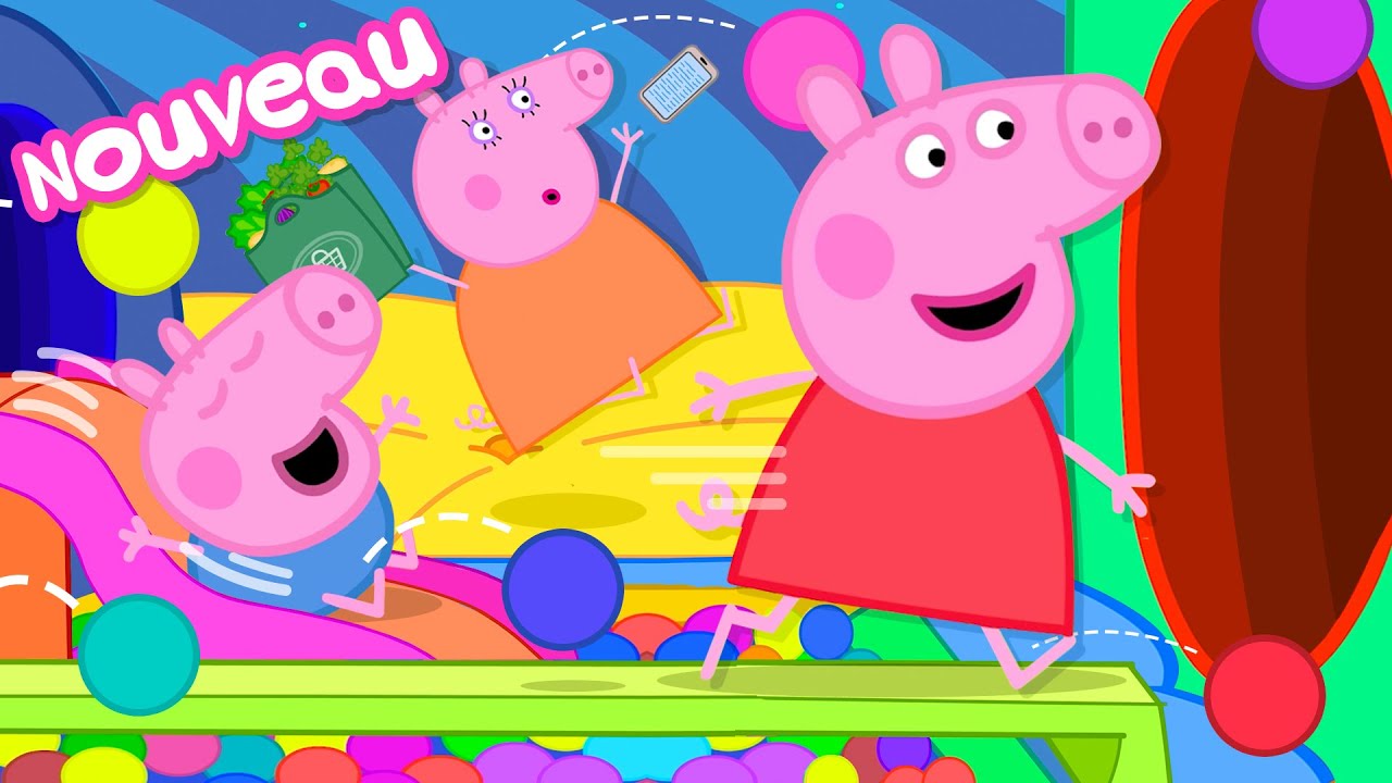 Les histoires de Peppa Pig | Le labyrinthe gonflable | Épisodes de Peppa Pig