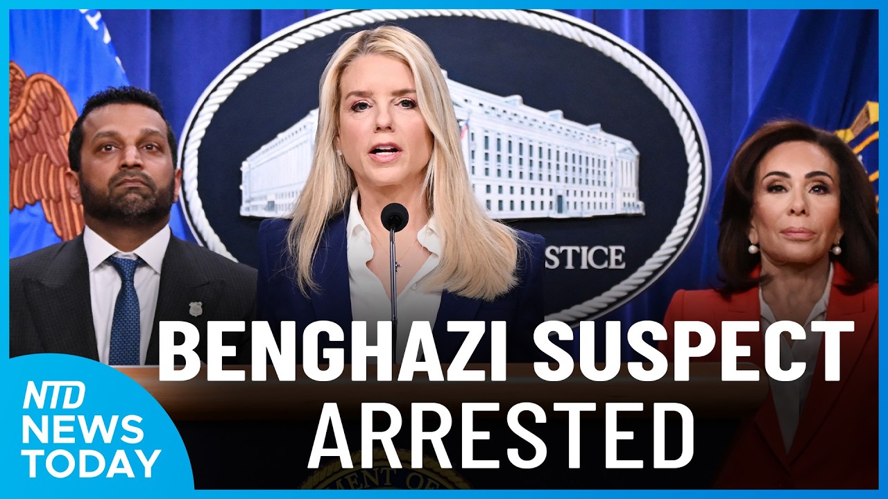 DOJ: Suspect in 2012 Benghazi Attack Arrested; China Secret Nuclear Testing | NTD News Today Feb. 6