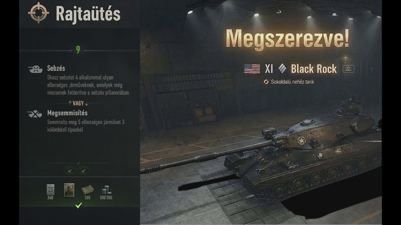 Black Rock Kampány: Rajtaütés-9 ~WORLD OF TANKS~