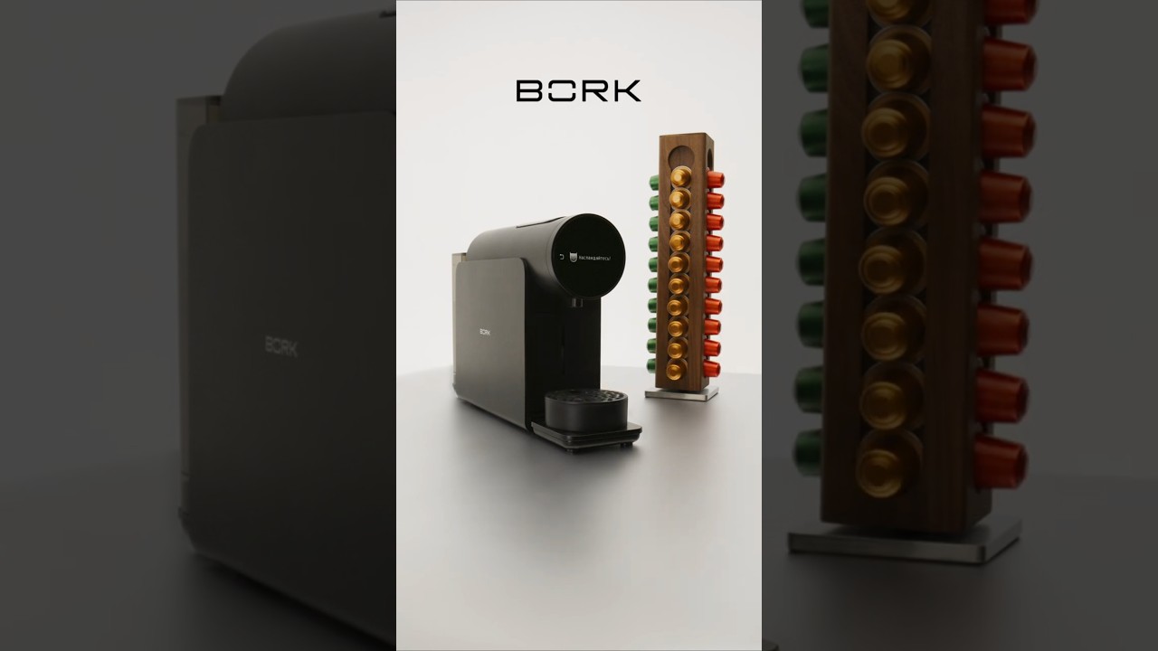 Представляем первую и единственную модель BORK для приготовления specialty-кофе в капсулах