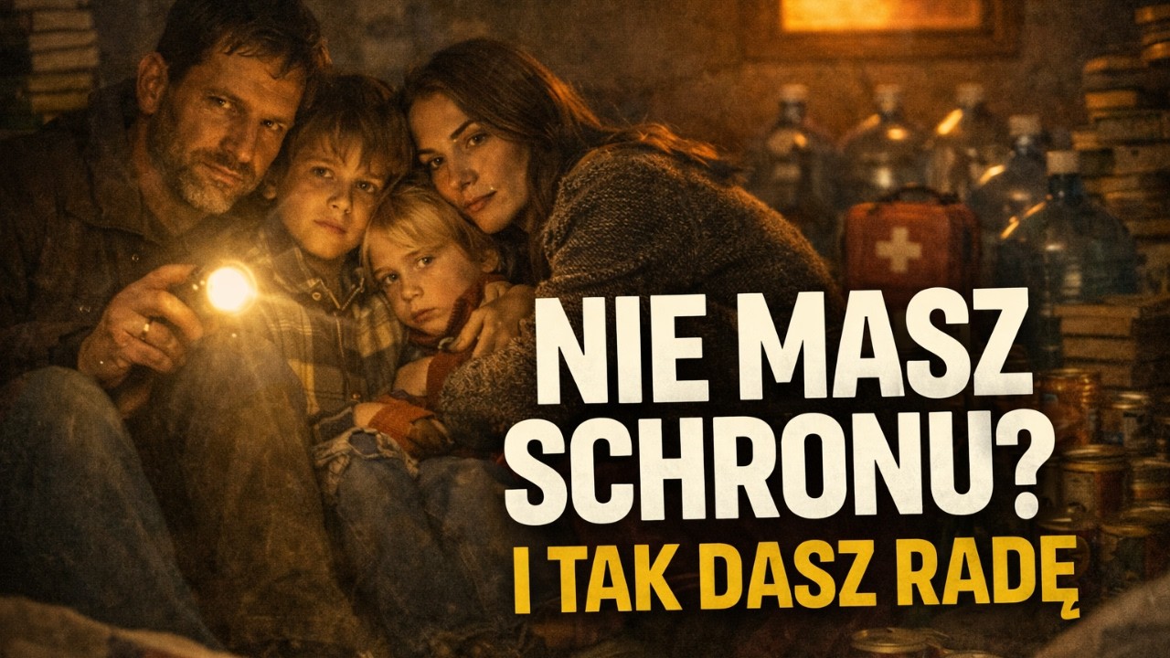 Brak schronu?Żaden problem. Ostateczny plan przetrwania na wypadek wojny nuklearnej.
