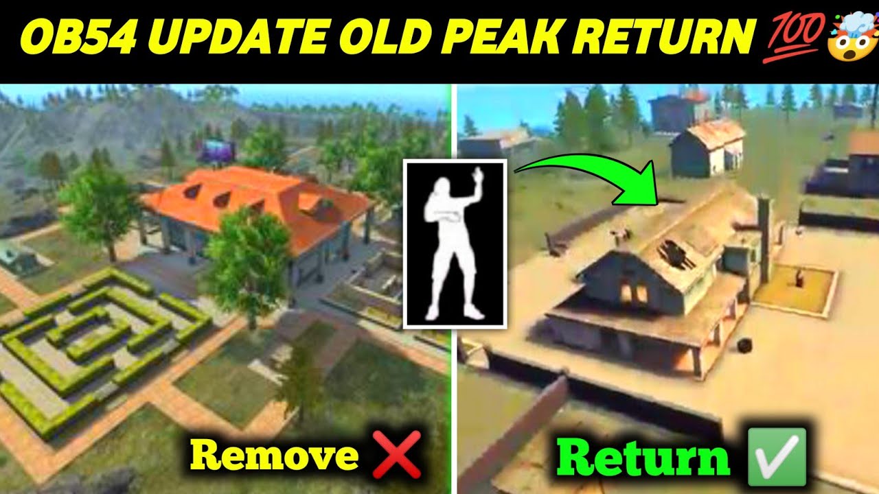 OLD PEAK IS BACK? 🤔 Real ✅ Or Fake ❌| free fire old peak return date | lol Emote Return Kab Aayega 