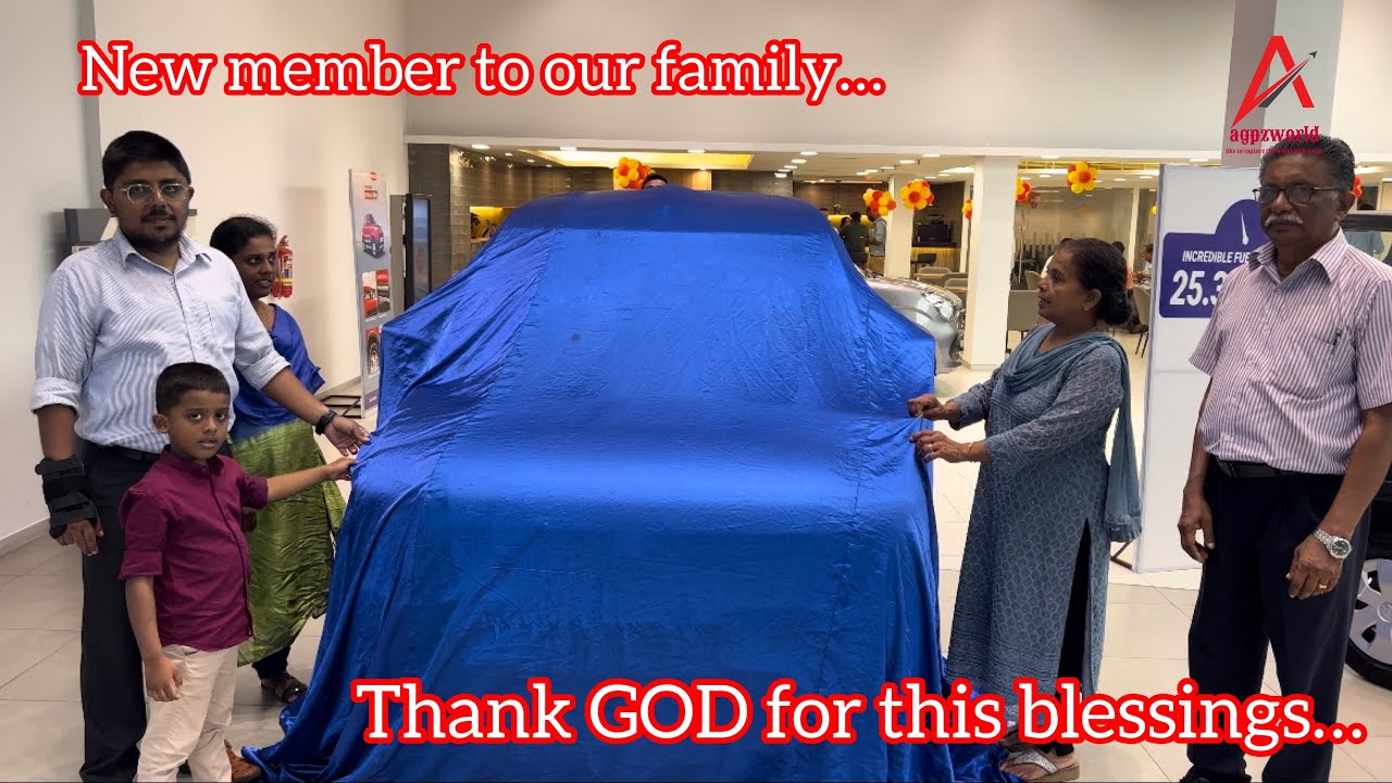ഞങ്ങളുടെ കുടുംബത്തിൽ പുതിയ അംഗം #agpzworld #abrahamgponnal #marutisuzuki #wagonr #indus #arena #nexa