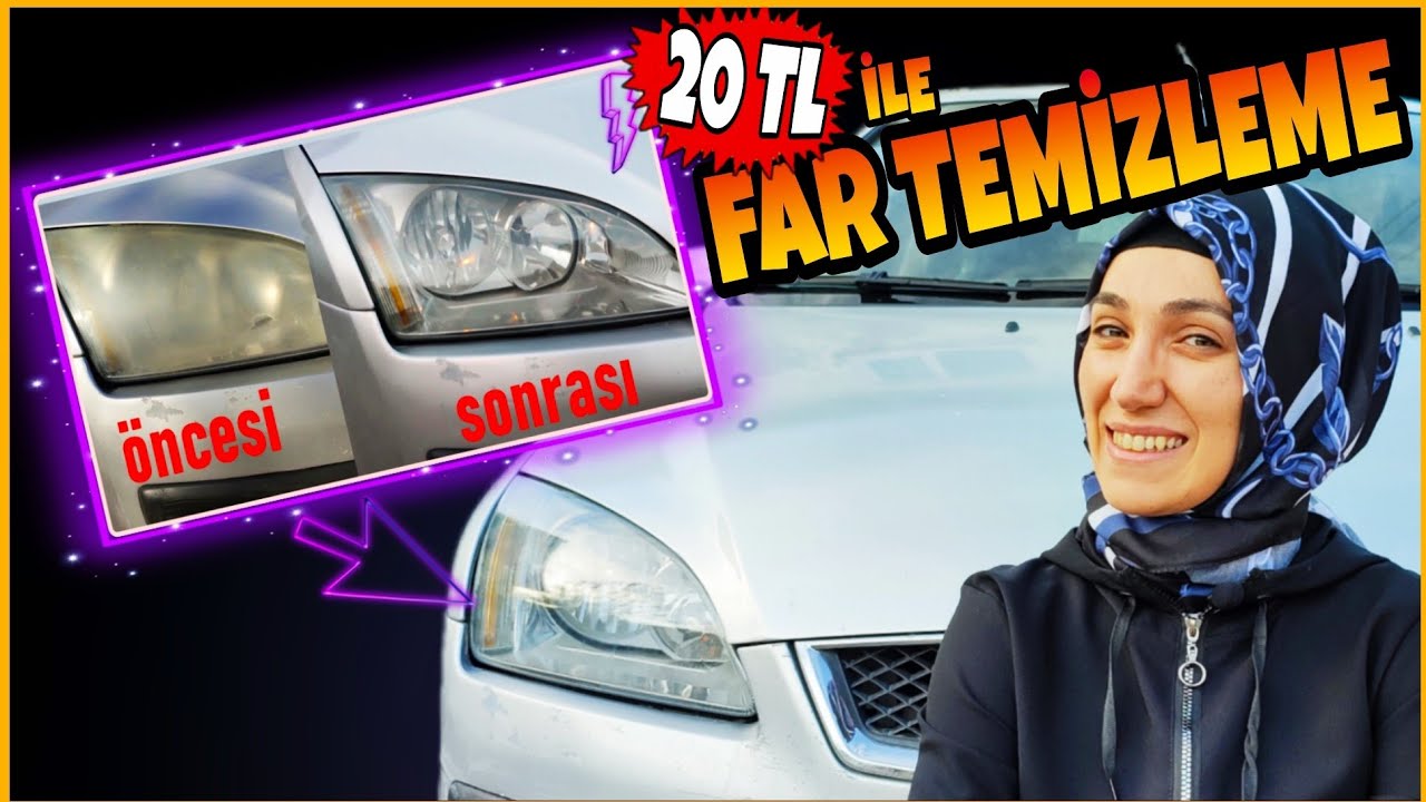 Far Temizleme Nasıl Yapılır / 20 TL ile En Ucuz Far Temizleme Yöntemi / Kloroform Far Temizleme