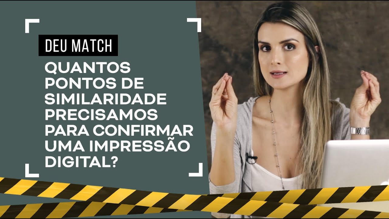 Entenda o processo de confronto Papiloscópico