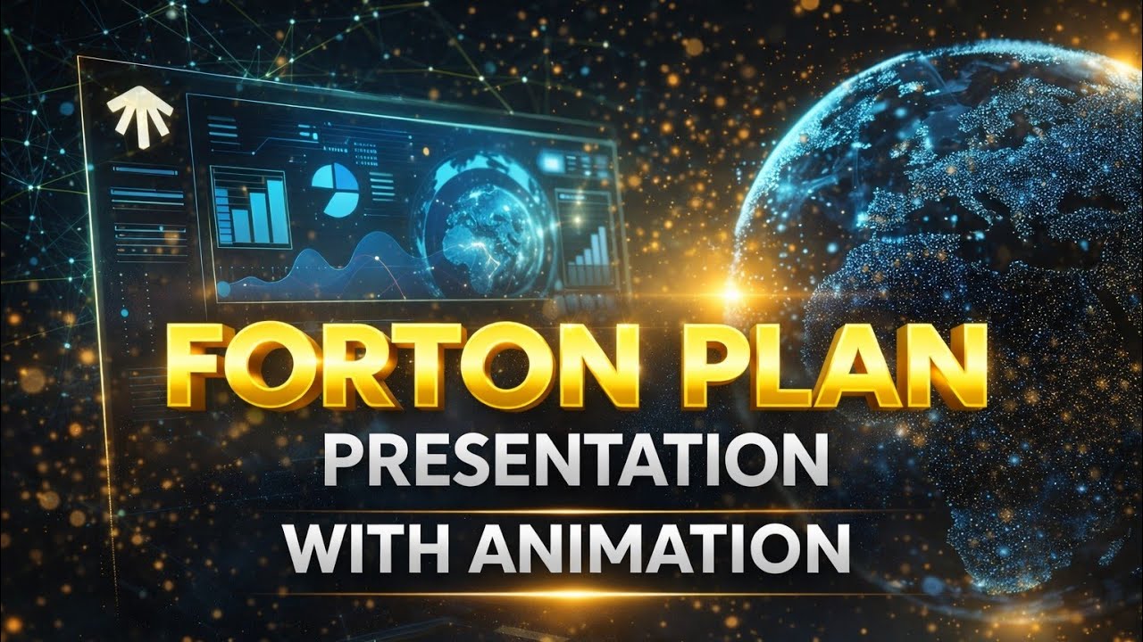 Forton Plan Presentation In Short |  Forton Plan Animation #forton #crypto #mlm