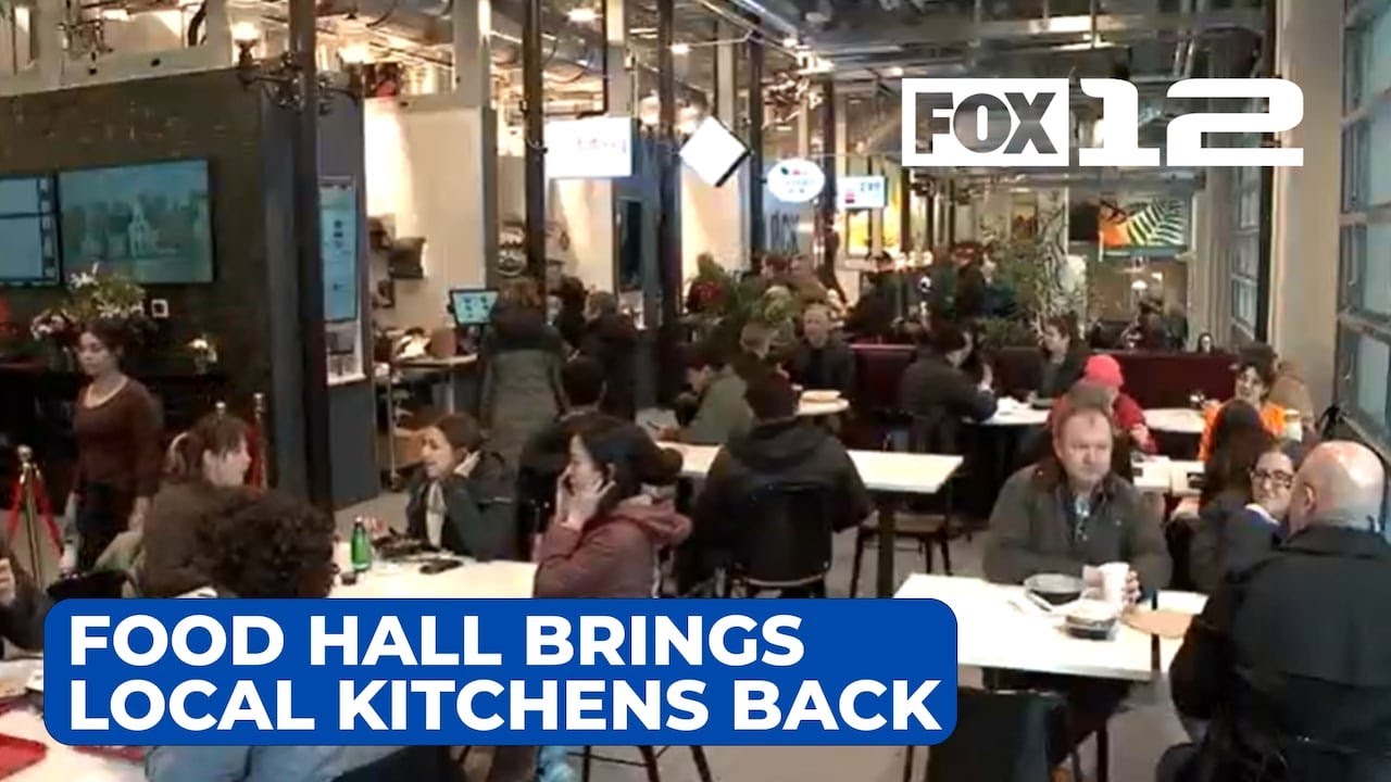 Flock food hall brings local kitchens back to SW Portland