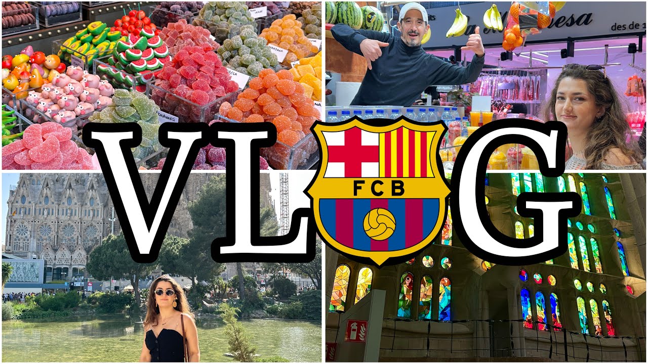 Barcelona VLOG🇪🇸| խմբային տուր| մաս 1-ին