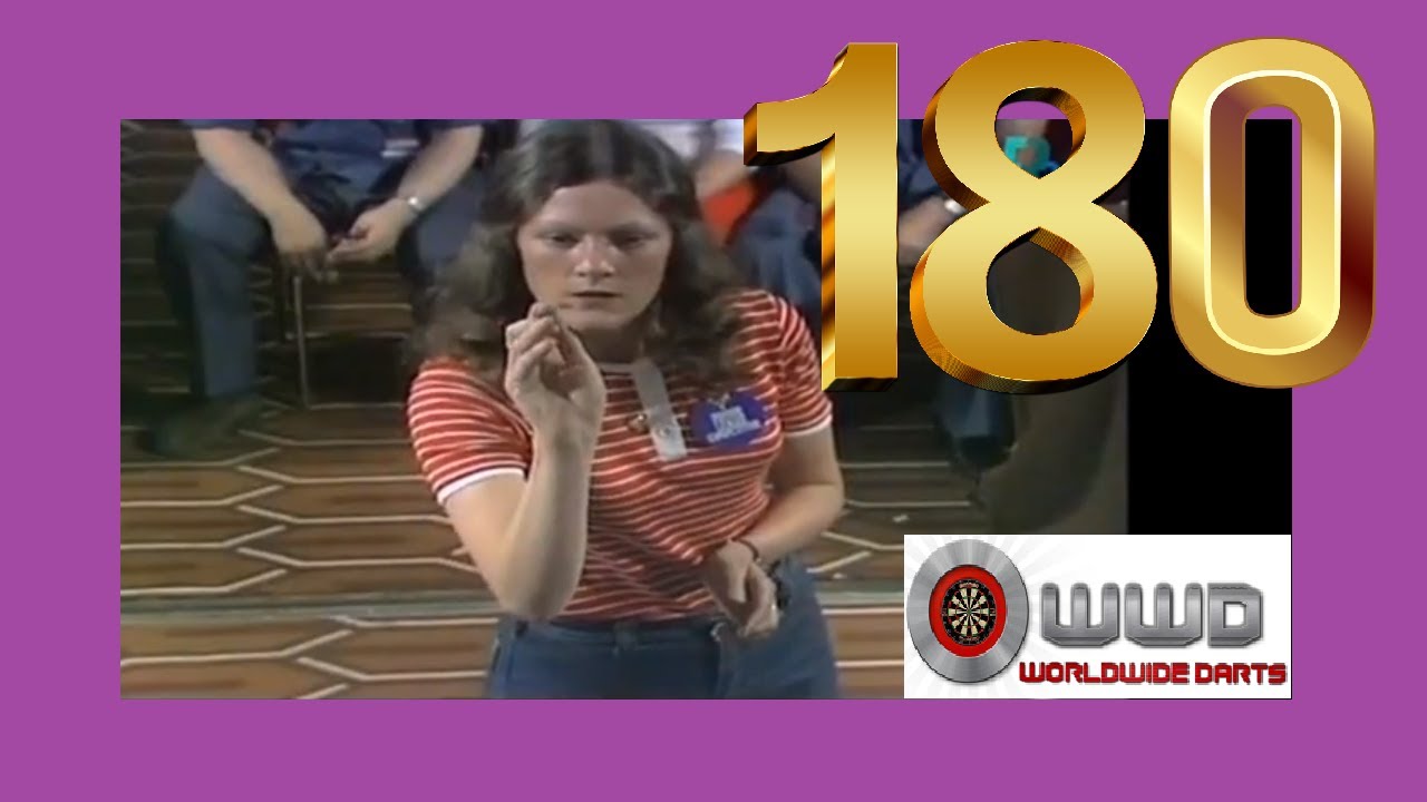 First Ever Televised Ladies 180 - Sandra Gibb
