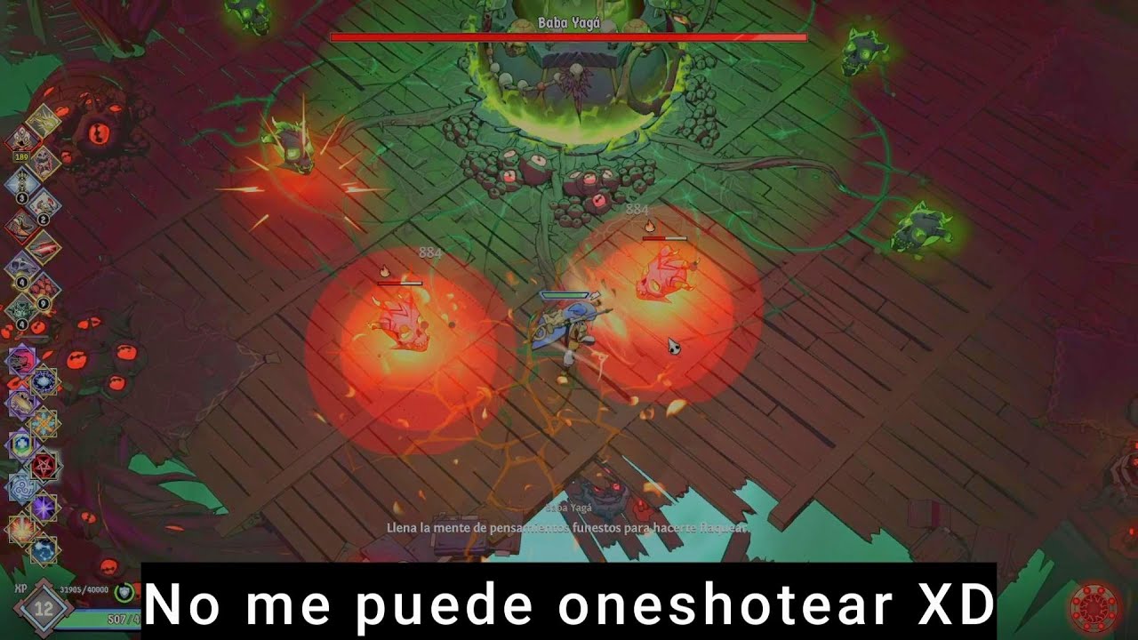 Merlin tanque es viable Vs baba yaga Ravenswatch gameplay